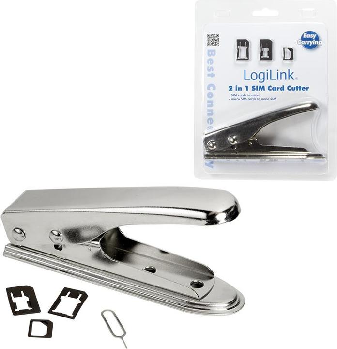 Actual product image LogiLink 2-in-1 SIM card cutter