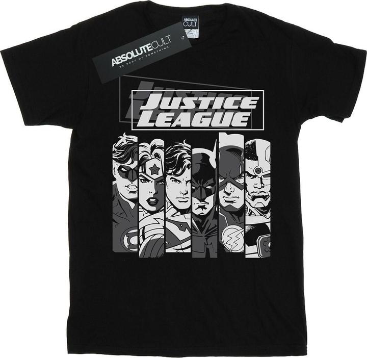 Actual product image Mens Justice League Stripes T-Shirt (3XL)