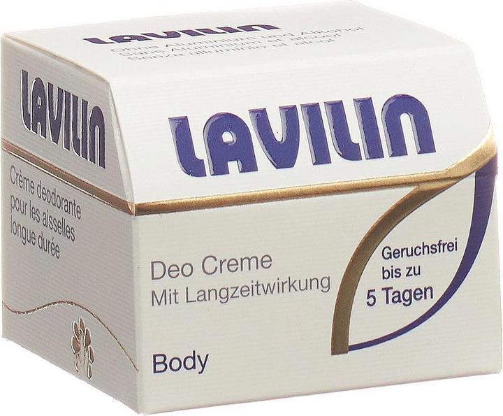 Actual product image Lavilin Deodorant Body Cream (Crème)