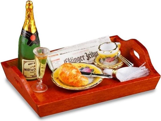 Produktbild Reutter 001.457/6 - Sektfrühstück, Miniatur