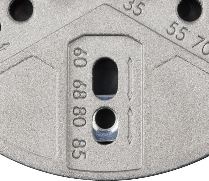 Produktbild wolfcraft wolfcraft 1 verst. LS Ø35,65,68,74,76,83mm (AH-EL) (83 mm, 68 mm, 35 mm, 74 mm, 76 mm, 65 mm)