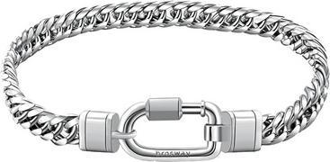 Produktbild Brosway Decent Naxos BNX19 Steel Chain Bracelet - Length: 22 cm (22 cm)