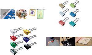 Actual product image Maul Paper clip Mauly 19 mm, 12 pieces, Multicoloured (12 x)