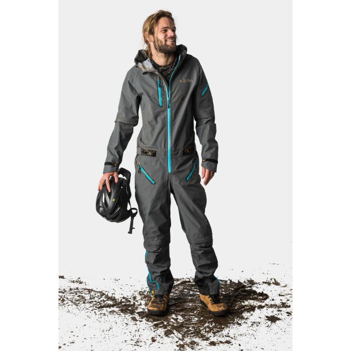 dirtlej Dirtsuit SFD Edition, grau/blau, XL (XL)