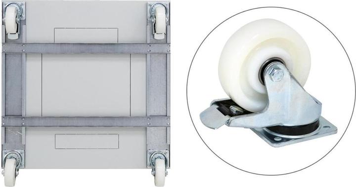 Actual product image Triton RAX-RK-H82-X1 - Roller set with reinforcement frame 800x1200 for RDA load capacity 1900 kg