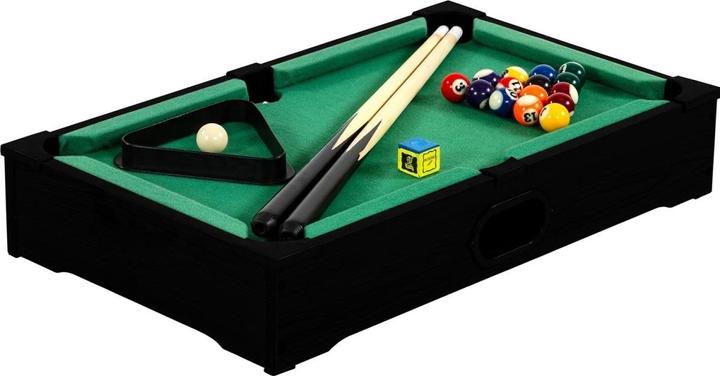 Image du produit Games Planet Mini table de billard NANO + accessoires, noir