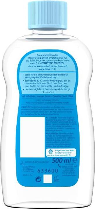 Image du produit Johnson & Johnson Pflegeöl, 500 ml Huile