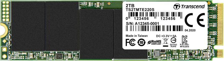 Actual product image Transcend 220S SSD 2 TB (2000 GB, M.2 2280)