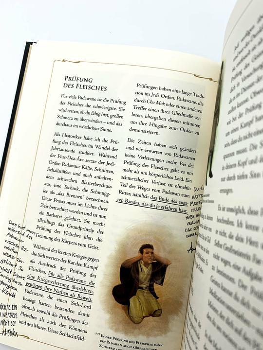 Actual product image Panini Star Wars: Das Buch der Jedi (German, Daniel Wallace, Marc Winter, 2018)
