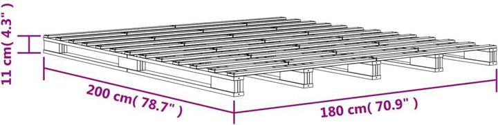 Actual product image VidaXL Estefania (180 x 200 cm)