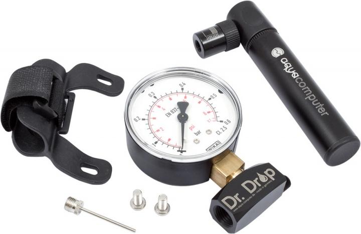 Aqua Computer Dr. Drop pressure tester including air pump