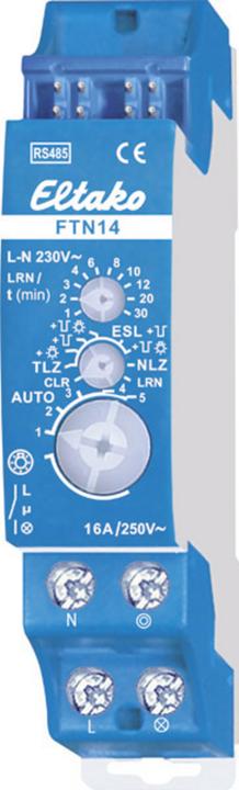 Produktbild Eltako FTN14 RS485 Schaltaktor Hutschiene Schaltleistung (max.) 2000 W (Schaltaktor)