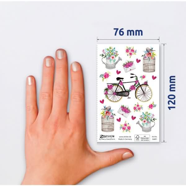 Actual product image Avery Deco stickers
