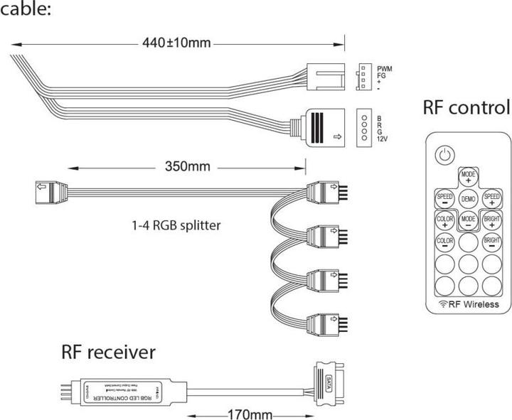 Image du produit Xilence XF061 (120 mm, 1 x)