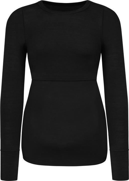 Image du produit Normani Sous-vêtements en mérinos - Ensemble de maternité - T-shirt à manches longues et caleçon - 8795 (S)