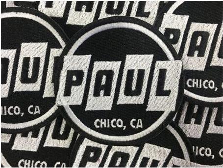 Actual product image Paul Component Engineering Paul Component Logo Patch