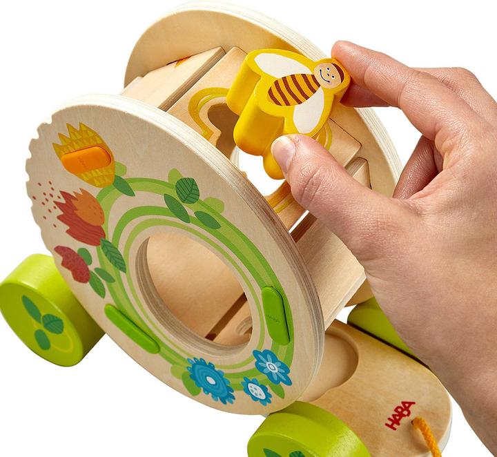 Actual product image Haba Pull-out figure flower meadow (MQ2) **