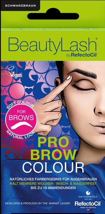 Produktbild BeautyLash - Pro Brow Colour Black Brown (Black Brown)