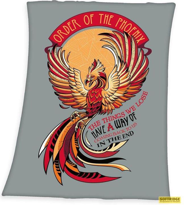 Image du produit Herding Harry Potter couverture polaire Order Of The Phoenix 130 x 170 cm (130 x 170 cm)