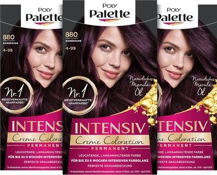 Image du produit Palette Poly,, couleur de cheveux, 880/4-99, 115 ml (880 Aubergine)