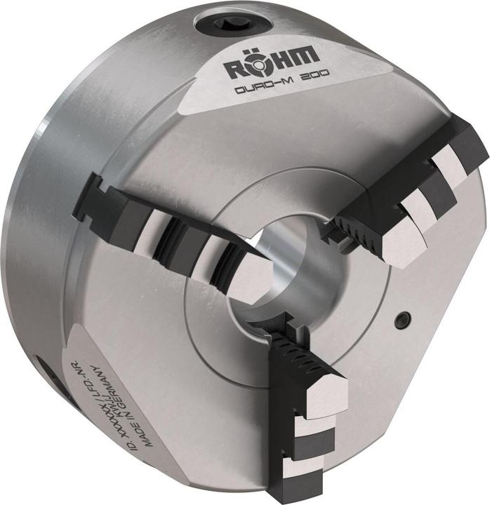 Röhm 3-Backenfutter, DURO-M-200/3 KK5, ID 185505, Bohr- und Drehbacken