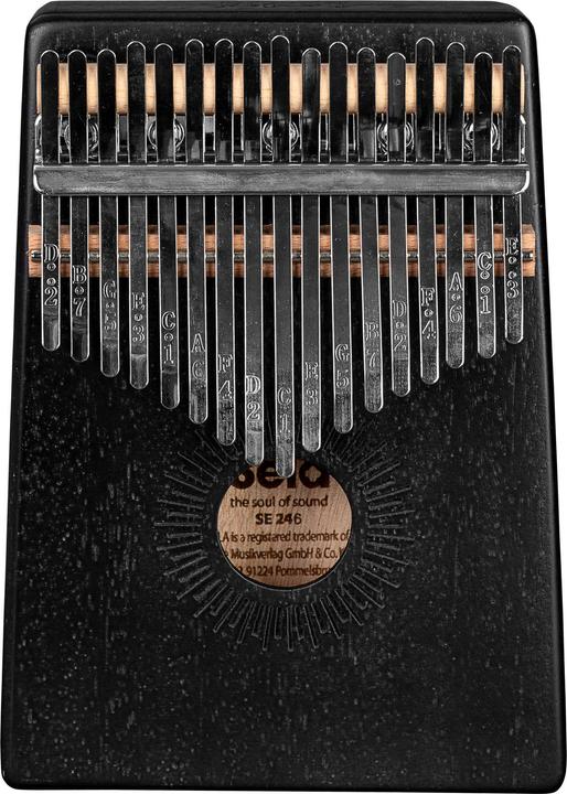 Immagine prodotto Sela SE246 Kalimba Mogano 17 Nero (Percussioni)