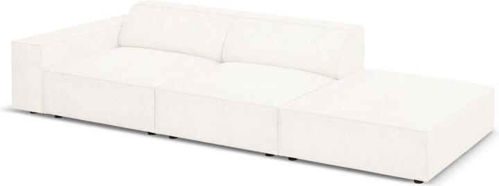 Actual product image Micadoni Boucle Right Sofa, "Jodie", 3 Seats, 262x102x70Made in Europe (4-seater, 2 person sofa, 3-seater)
