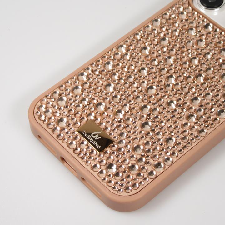 Actual product image PhoneLook Coque diamond strass The Bling World rose (Apple iPhone 15 Pro)
