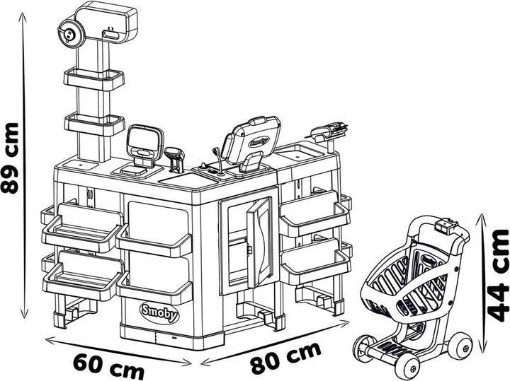 Produktbild Smoby Maxi-Supermarkt