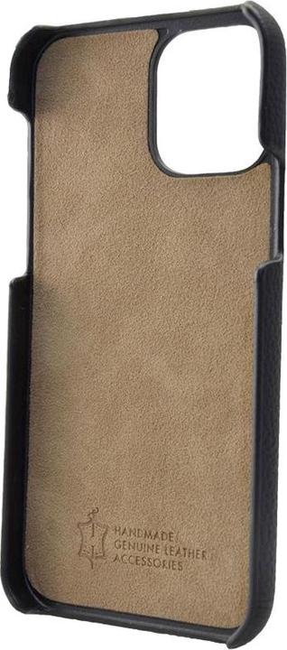 Immagine prodotto Mike Galeli HARD cover in vera pelle Lenny nero (Apple iPhone 13 Pro)
