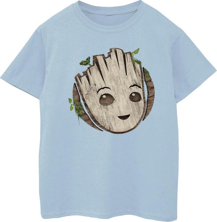 Immagine prodotto I Am Groot Wooden Head Maglietta Ragazze (152, 158)