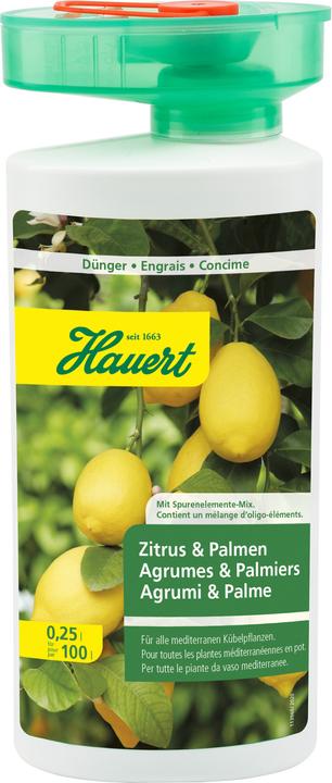 Actual product image Hauert Citrus and palm trees (0.35 kg, 0.25 l)