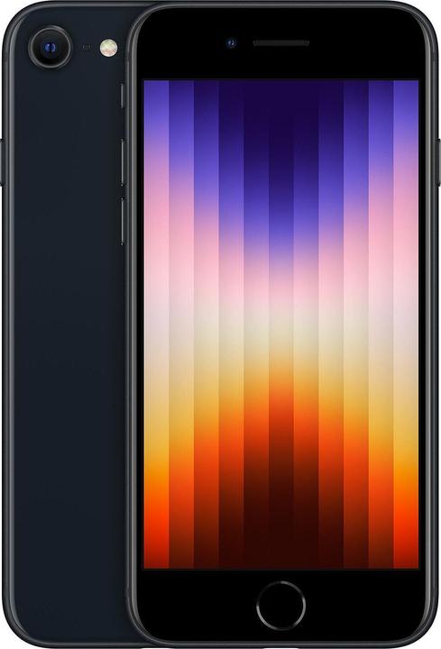 Image du produit Re!commerce iPhone SE 2022 (64 Go, Minuit, Noir, 4.70", 12 Mpx, SIM + eSIM, A / Comme neuf)