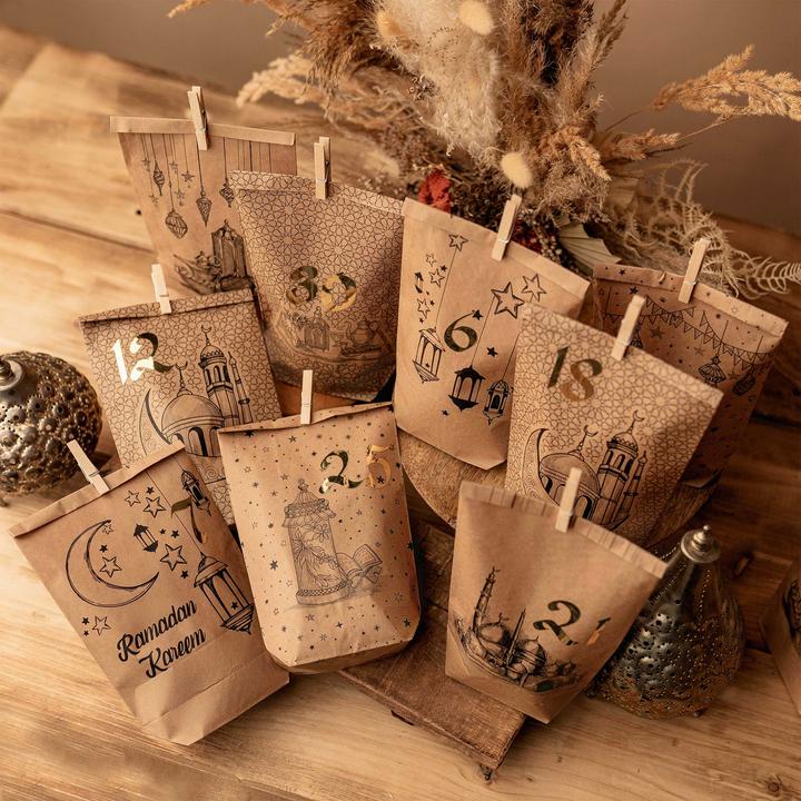 Image du produit Papierdrachen Sacs à cadeaux du Ramadan (Pochette cadeau, 1 x)
