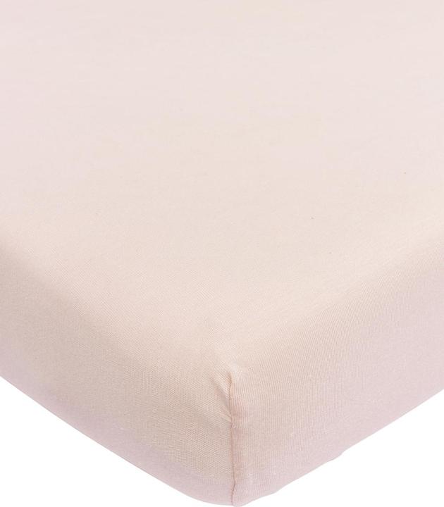 Actual product image Meyco jersey fitted sheet 40x80/90 soft pink (90 cm)