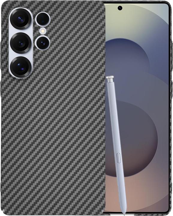 Image du produit Techsuit - Carbonite FiberShell - Samsung Galaxy S25 Ultra - Black (Samsung Galaxy S25 Ultra)