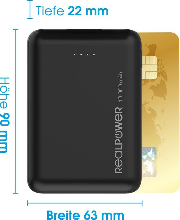 Image du produit RealPower PB-10000 (10000 mAh, 37 Wh)
