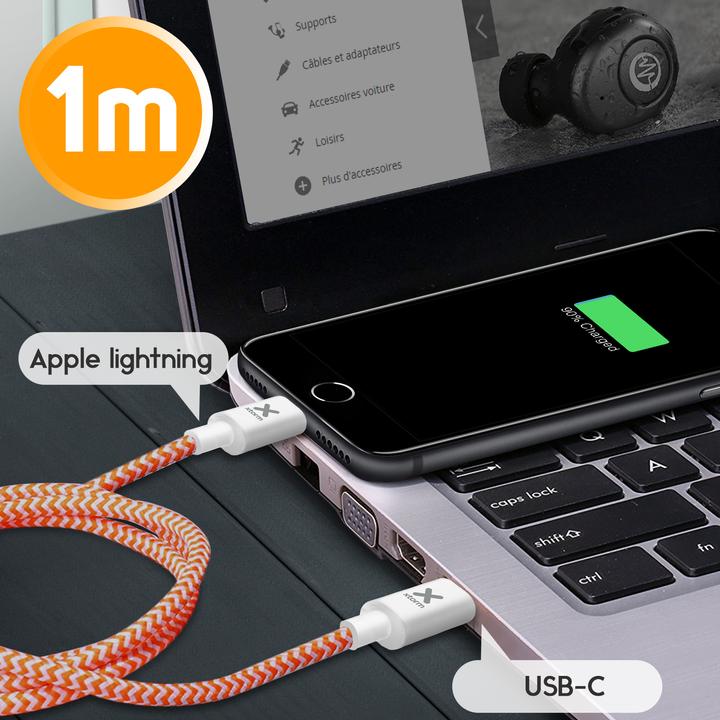 Image du produit Xtorm USC-C Lightning Cable (1 m, USB 2.0)