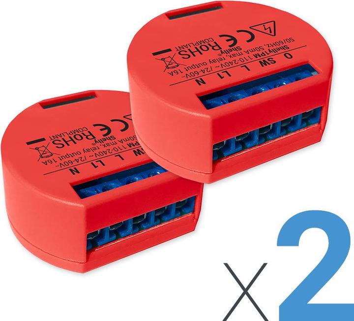 Produktbild Shelly WLAN-Schaltaktor (Schaltaktor)