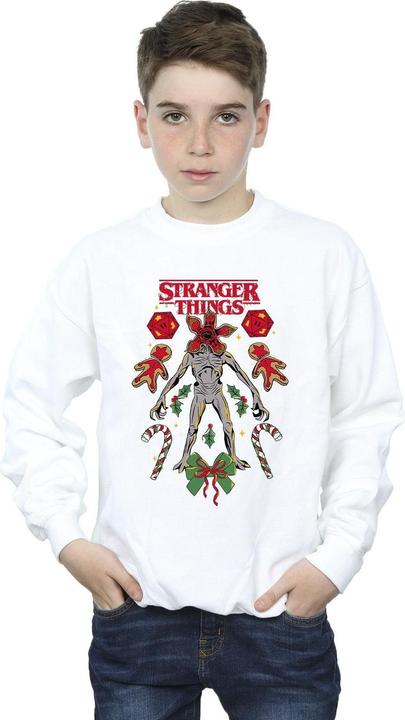 Immagine prodotto Netflix Stranger Things Christmas Demogorgon Felpa Ragazzi (152, 158)
