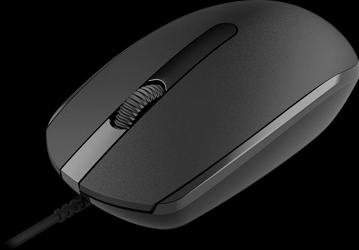 Actual product image Canyon Optical mouse with cable M-10, Black (Cable)