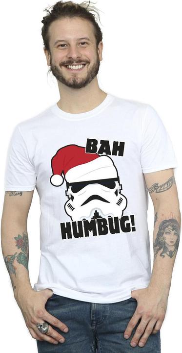 Image du produit Star Wars - T-shirt EPISODE IV: A NEW HOPE HELMET HUMBUG - Homme (S)