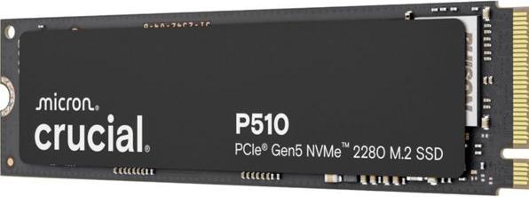 Produktbild Crucial P510 2TB PCIe Gen5 NVMe M.2 SSD (2000 GB, M.2 2280)