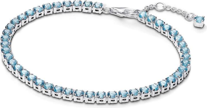 Immagine prodotto Pandora Funkelndes Blaues Tennisarmband (Argento 925)