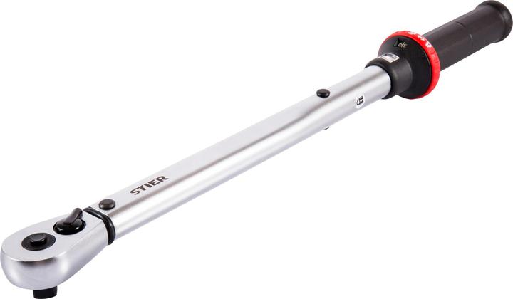 Immagine prodotto Stier Chiave dinamometrica con cricchetto reversibile 1/2" attacco 20-100 Nm (1/2", 20 Nm, 100 Nm)