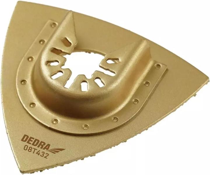 Dedra Lame de scie pour céramique, taille 78 mm, grain de carbure de tungstène