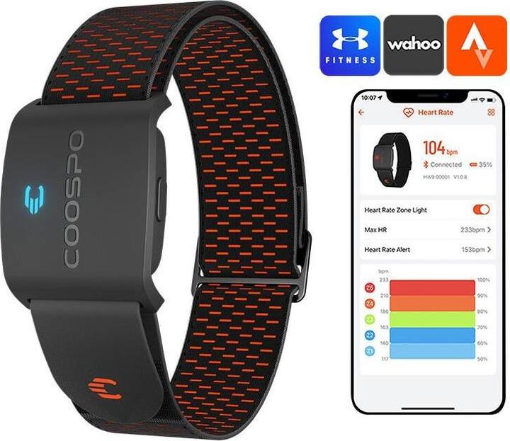 Coospo Bracelet Heart Rate Monitor HW9
