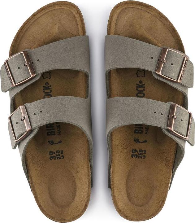 Actual product image Birkenstock Arizona Birko Flor Nubuck normal (45)