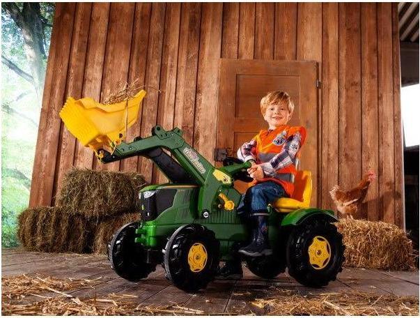 Image du produit Rolly Toys Farmtrac John Deere avec un chargeur