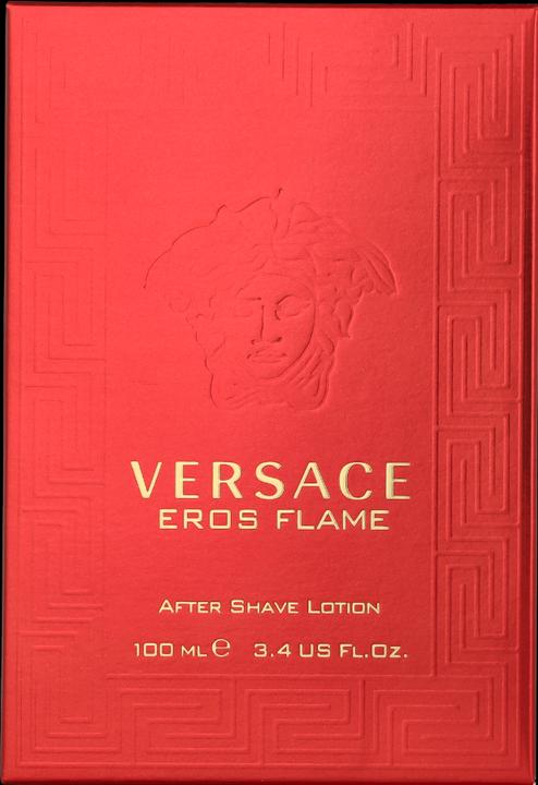 Actual product image Versace Eros - Flame After Shave Lotion (Lotion, 100 ml)